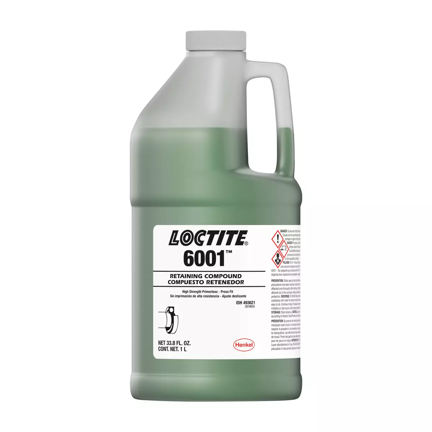loctite6001圆柱形固持胶
