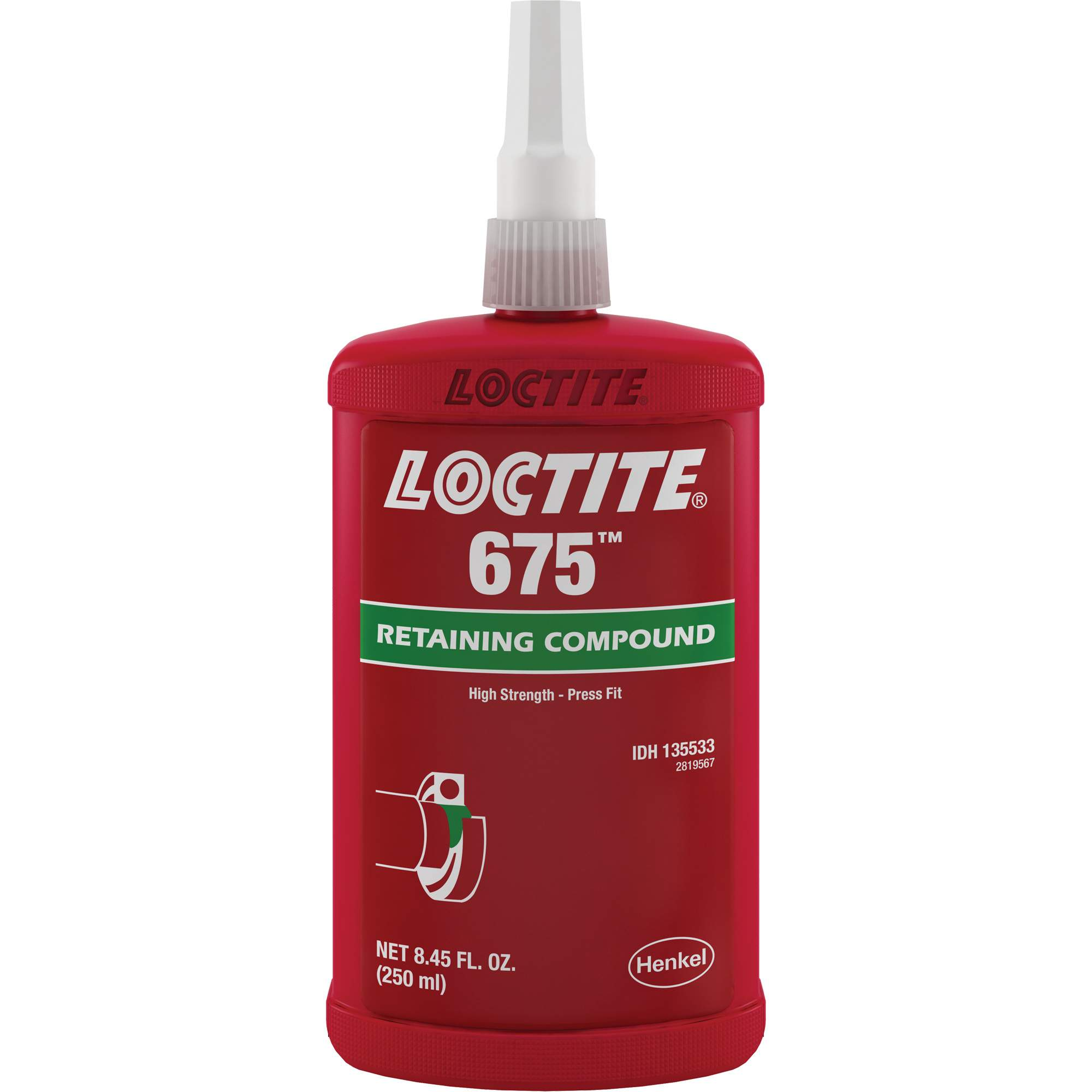 loctite675圆柱形固持胶